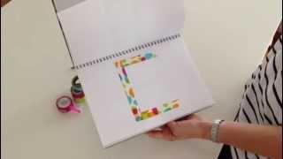 DIY Alphabet Flip Chart Tutorial