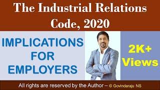 IR Code 2020 | IMPLICATIONS FOR EMPLOYERS