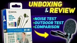 Boya By-m1 Mic UNBOXING & REVIEW | boya m1 | boya m1 review | boya m1 audio test | boya by m1