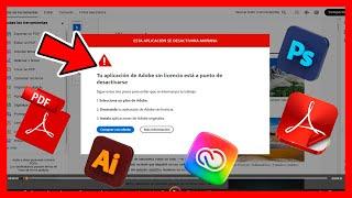  Tu Aplicacion de Adobe Sin Licencia Esta a Punto de Desactivarse SOLUCION Definitiva 2024