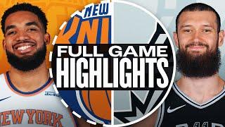 KNICKS at SPURS | FULL GAME HIGHLIGHTS | March 19, 2025