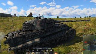 War Thunder Tiger 2 city fight 11/0