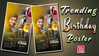 Instagram Trending Birthday Poster Editing | Happy Birthday Poster File | Birthday CDP Design