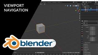 Viewport Navigation - Quick Start Blender 2.8x