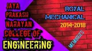 jpnce royal mechanical | 2k14-2k18 batch | hungama