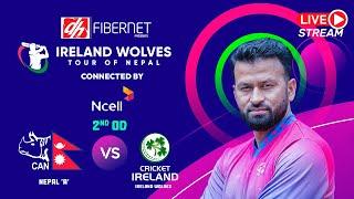 Nepal A vs Ireland Wolves 2nd OD | DishHome Fibernet Ireland Wolves Tour Nepal Connected by Ncell