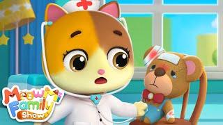 Doctor is Here to Help | First Aid Song | Kids Song | Kids Cartoon | MeowMi Family Show