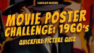 Movie Poster Challenge: 1960s Edition - Can You Name These 50 Films?