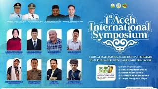  [LIVE] :  1st Aceh International Symposium : Sesi Kepemudaan