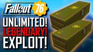 Fallout 76 | UNLIMITED Legendary!! & Legendary Effects EXPLOIT!! | GET Unlimited MODS FAST!