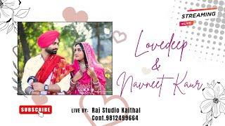 LIVE: LOVEDEEP  NAVNEET KAUR || LIVE BY:- RAJ STUDIO KAITHAL // CONT. 9812499664