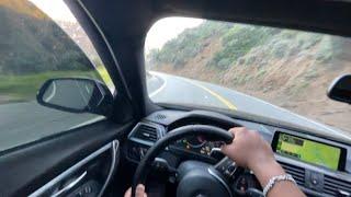 BMW 340i POV THERAPY DRIVE (Binaural Audio)