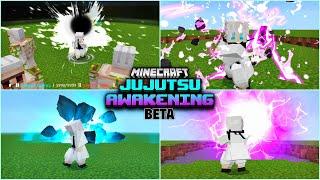 Coolest Jujutsu Kaisen addon you ever seen mcpe 1.20 | jujutsu awakening addon mcpe 1.20 | jjk addon