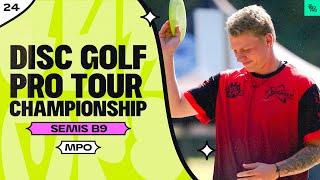 2024 Disc Golf Pro Tour Championship | MPO R3B9 | Wysocki, Buhr, Robinson, Robinson | JomezPro