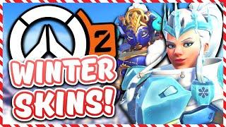 All Overwatch 2 WINTER WONDERLAND EVENT Skins and Items