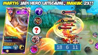 MARTIS HERO EARLY!? LATEGAME PUN TETAP BANTAI PAKE BUILD INI BEST BUILD MARTIS TOP GLOBAL MLBB 2024