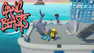 Sharkie Wants My Drumstick - GANG BEASTS [Melee] PS5 Gameplay