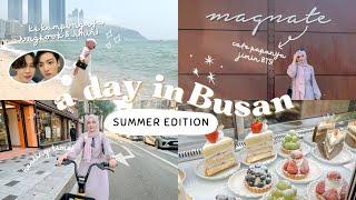 A DAY IN BUSAN  EP. 1: KE KAFE PAPA JIMIN BTS HEALING DI PANTAI  WAJIB KESINI KALO KE KOREA!