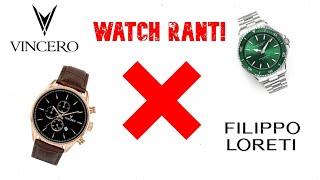 Watch This Before Buying A Vincero or Filippo Loreti Watch!