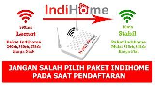 Cara Memilih Paket Indihome, Wajib Tau Penjelasan Paket Sebelum Pasang Indihome Wifi Unlimited.