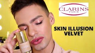 CLARINS SKIN ILLUSION VELVET ️ НОВИНКИ ЛЮКСА! ТЕСТИРУЕМ НОВУЮ ТОНАЛЬНУЮ ОСНОВУ