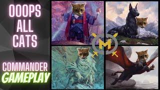 Commander Game - ALL CATS! - Jetmir, Rin & Seri, Wasitora, Ahrabo - EDH Format