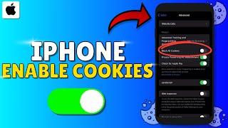 How To ENABLE COOKIES On Iphone | Enable Third Party Cookies On Safari
