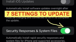 7 iOS 16 settings you SHOULD change immediately!