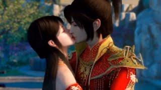 Xiaoyan And Xun'er  Wedding Kiss  scene|| battle through the heavens kiss scene