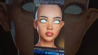 New Skin Texturing approach in Cycle With a Genesis 8.1 Character .  [ daz3d/ blender cycle ]