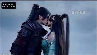 Xiao Yan and Xuner kiss Scenes  Eposide 115 || Btth Cut Scenes || Feather Creations