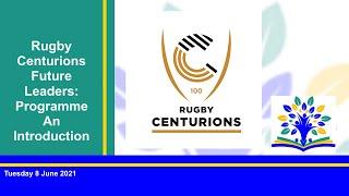 Introduction Offer - Rugby Centurions Future Leaders Programme by Chris Evans and Stacey McCabe, SVS