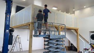 Easy DIY Loft/Mezzanine Build (Shophouse/Barndominium Build)
