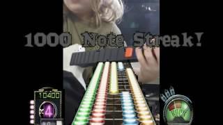 Guitar Hero Custom Song 100% FC impossiblesongicantusestarpowertowinatthissong... (REMAKE)