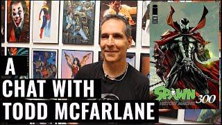 A chat with Image Comics co-founder Todd McFarlane, creator of Spawn