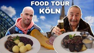 KÖLN FOOD TOUR | Wir testen Kölner Speisen | Rheinischer Sauerbraten