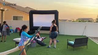 Outdoor Inflatable Projector Screen