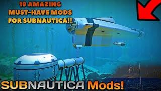 The BEST MUST-HAVE MODS for Subnautica!!