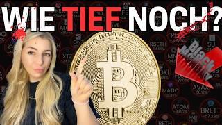 NOTFALL: WELTWEITE PANIK AM MARKT / WIE TIEF KANN BITCOIN NOCH SINKEN?! [JETZT anschauen...!]