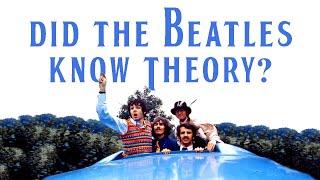 How much music theory did The Beatles know?