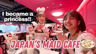 You can be a master!? Visiting Maid Cafe in Japan! 