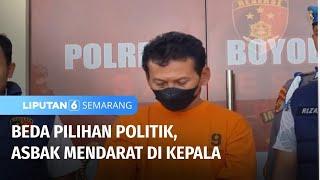 Tak Sepaham Soal Politik, Kades Sendang Dipukul Warga Pakai Asbak | Liputan 6 Semarang