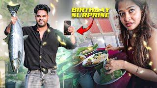 SURPRISING MY GIRLFRIEND WITH IPHONE IPHONE പൊള്ളിച്ചത് കഴിച്ചിട്ടുണ്ടോ