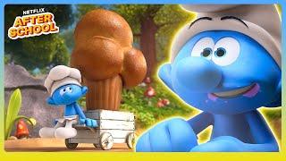 Smurf Soufflé SHOWDOWN!  The Smurfs | Netflix After School