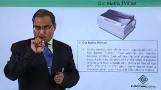 Dot Matrix and Line Printer