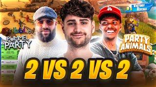 XXL 2 VS 2 VS 2 CHALLENGE MIT EDIZ, WILLY, MERT, SEYN & DANNY UM GIFTSUBS