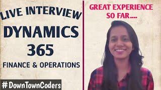 MICROSOFT DYNAMICS 365 | FINANCE & OPERATIONS | SCENARIOS | DownTownCoders