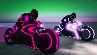 EPIC TRON DEADLINE KILLS! (GTA 5 Funny Moments)