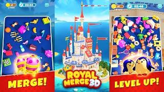 Royal Merge 3D : Match Objects  GAMEPLAY (Android & iOS)