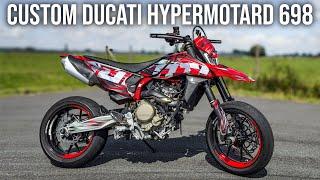 Custom Ducati Hypermotard 698 Mono | Exhaust sound | Walkaround